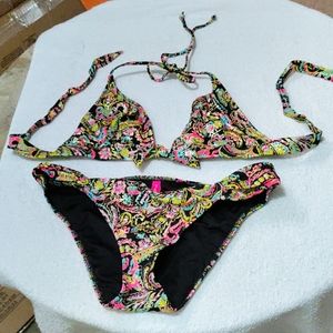VICTORIA'S SECRET PAISLEY 2PC SZ M